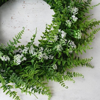 Hotel Artificial Eucalyptus Leaves Garland 42cm PE PP
