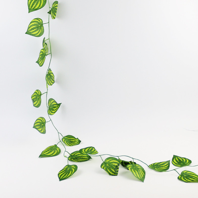 Hanging Greenery Artificial Ivy Vines Fabric 12 Strands Garland For Wedding Decoration