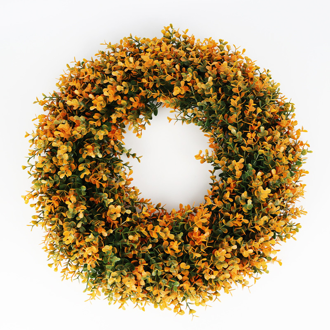 유칼립투스 잎 인조견 플라스틱 지폐 매달리는 덩굴 Garland